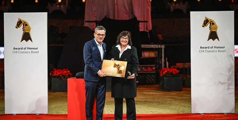 Linda Southern-Heathcott Receives the Award of Honour at CHI Classics Basel
