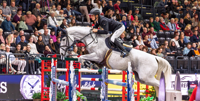 Marvin Jüngel and Helene 50 open Partner Pferd Leipzig 2026 with a home win
