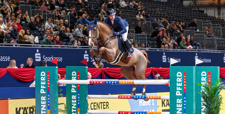 Michael Jung and Eclaire Z top the CSI5*-W 1.45m Idee Kaffee Prize in Leipzig