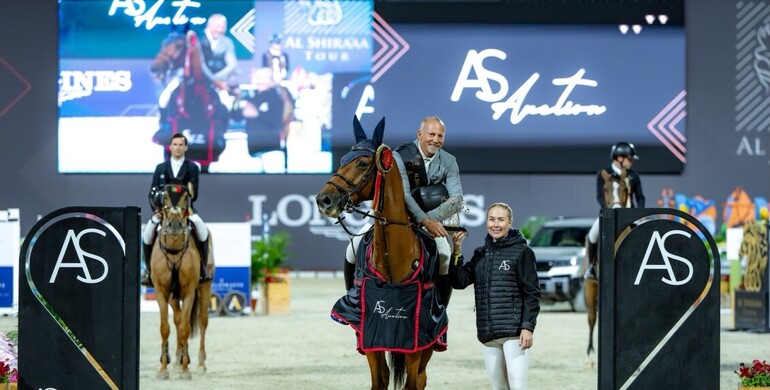 Shady Ghrayeb and Cabernet du Mars top the CSI4*-W 1.45m presented by AS Auctions at the Al Shira’aa International Horse Show 2026