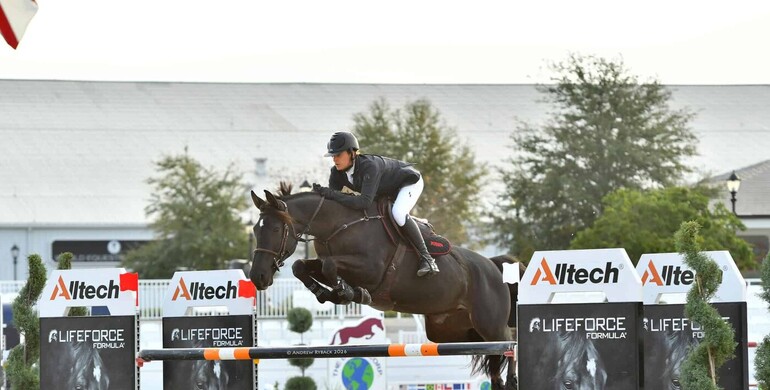 Sean Jobin and Grande Dame DK notch the CSI3* $62,500 Ascenté Aviation Grand Prix qualifier victory