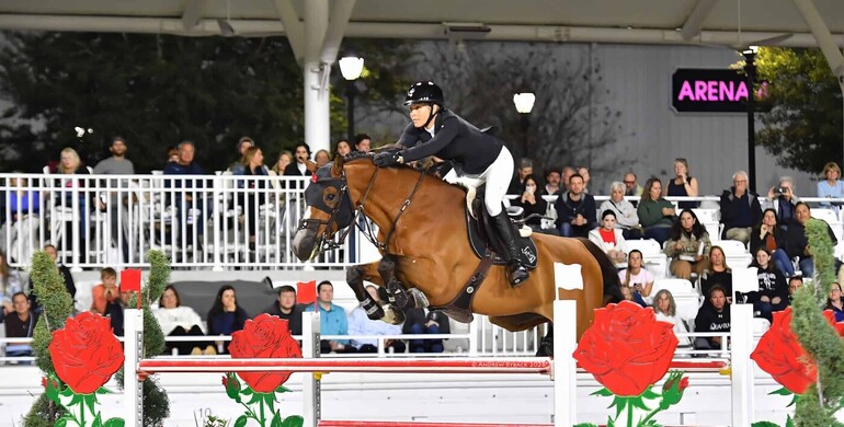 Lauren Balcomb & Verdini D’houtveld Z reach a new altitude in the $120,000 Ascentѐ Aviation Grand Prix CSI3*