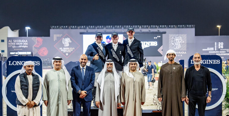 Ireland’s Shane Breen and BP Arctic Blue claim World Cup glory at Al Shira’aa International Horse Show 2026