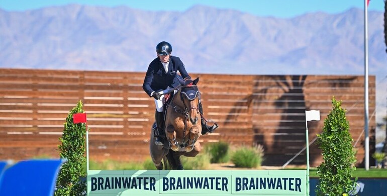 Conor Swail captures wire-to-wire win in $32,000 Brainwater CSI2* 1.45m Speed Stake