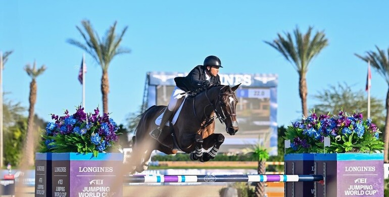Kent Farrington and Orafina are on top again at Desert International Horse Park