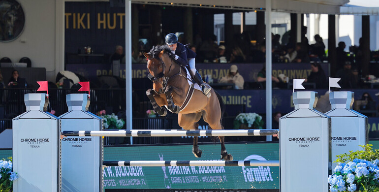 Laura Chapot and Ginola gain speed in $32,000 Chrome Horse Tequila CSI2* qualifier