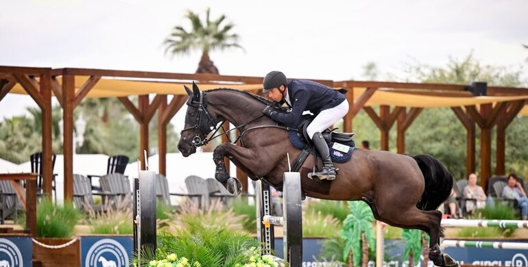 Mathijs van Asten masters CSI3* 1.45m $32,000 Sandhaven Farm Welcome Speed at Desert Circuit 6