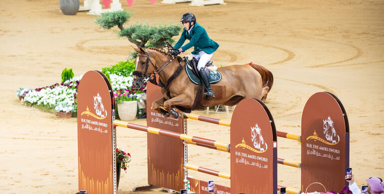 Abdullah Alsharbatly and Diriyah win the CSI5* 1.60m €1.5 million Grand Prix in Doha
