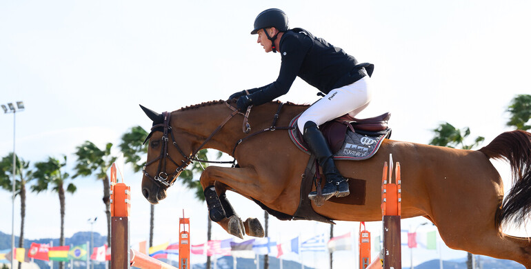 Marc Houtzager and Mereusa victorious in the CSI2* 1.45m by Dammann Reitplatz- u. Sportplatzbau GmbH Grand Prix at Spring MET II 2026