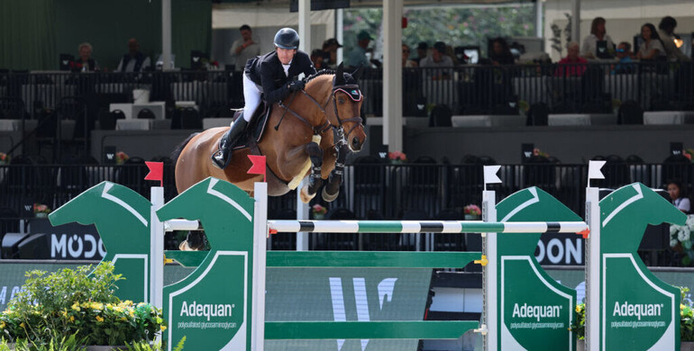 Darragh Kenny and Eddy Blue open five-star week at Wellington International