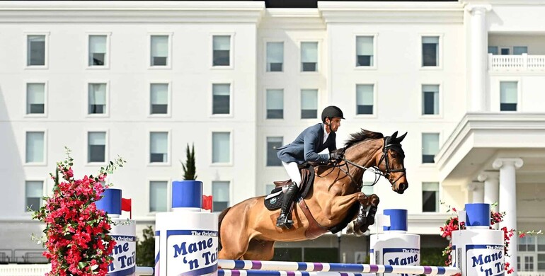 Gonzalo Busca and Cristiano Obolensky snag the win in the CSI4* $117,000 LeMieux Grand Prix qualifier