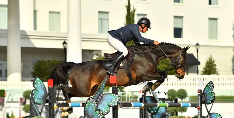Aaron Vale and Chutter du Rouet PS speed to victory in the $32,000 Dover Saddlery Grand Prix Qualifier CSI2*
