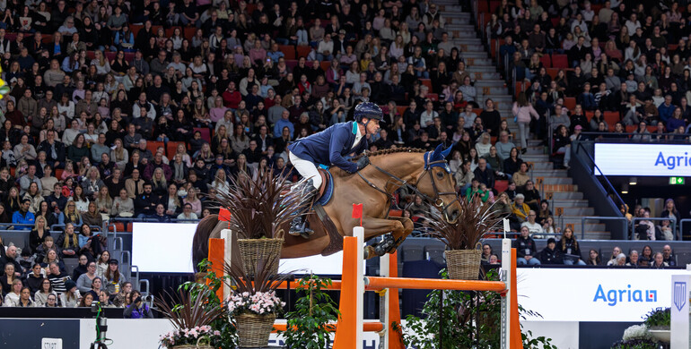 Denis Lynch and Katja win the CSI5*-W 1.50m Prize of Agria in Gothenburg