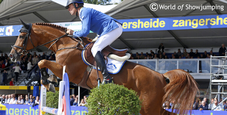 The horses and riders for the FEI World Breeding Jumping Championships