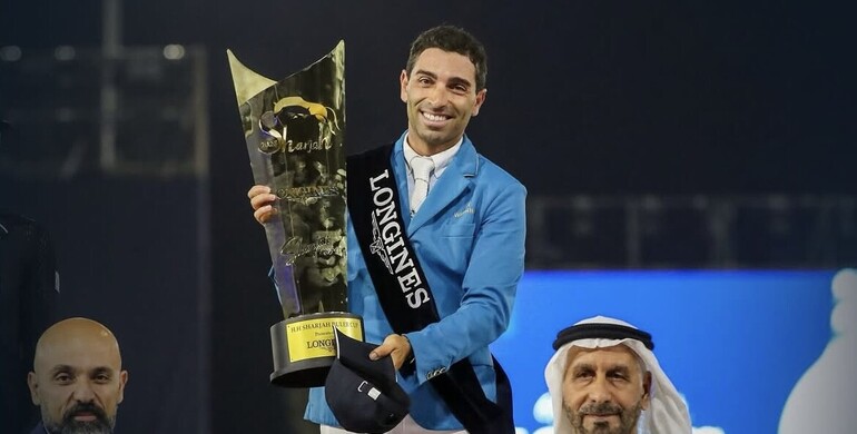 Abdel Saïd and Quaker Brimbelles Z take the title in the CSI5*-W 1.55m H.H. Sharjah Ruler Cup presented by Longines in Sharjah