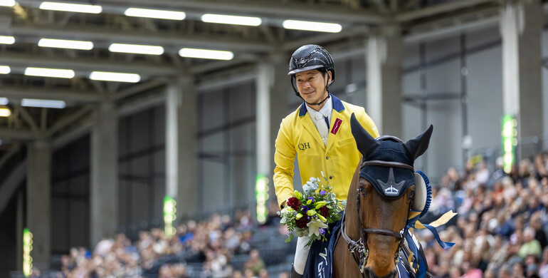 Eiken Sato and Chadellano JRA top Saturday night’s CSI5*-W 1.55m Helsinki Grand Prix