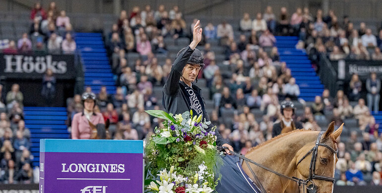 Steve Guerdat and Albführen's Iashin Sitte storm to victory in Longines FEI Jumping World Cup™ WEL decider in Helsinki