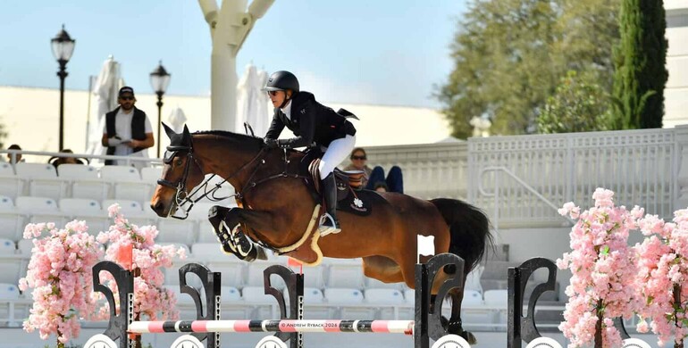 Laura Kraut and Kaylee stand alone in the CSI2* $65,000 Juniper Landscaping Grand Prix