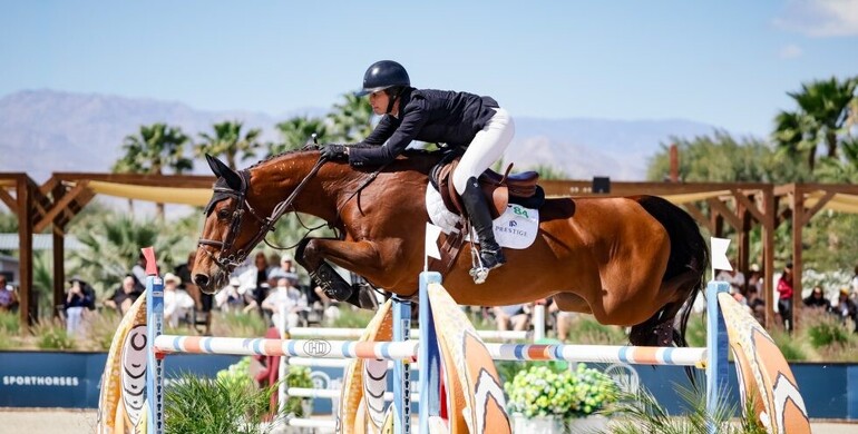 Zazou Hoffman and Bloom du Plessis get milestone win in $117,000 Marshall+Sterling CSI3* Grand Prix