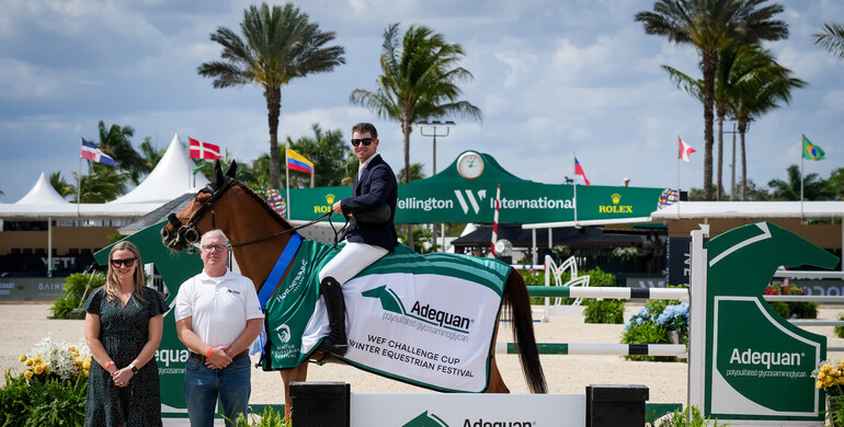 Shane Sweetnam sweeps the competition in Adequan® WEF Challenge round 10