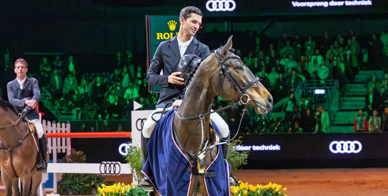 Steve Guerdat and Lancelotta triumph in the CSI5* 1.50m Audi Prize at The Dutch Masters 2026