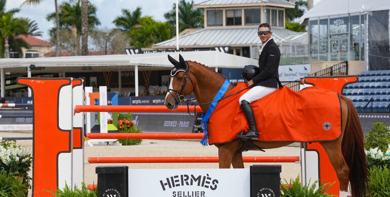 Mark Bluman is marvelous in Hermès 1.50m Classic