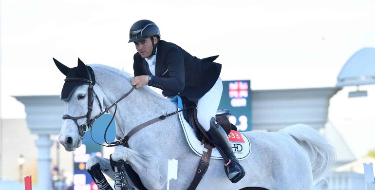 Donald Whitaker and Millfield Colette on top on opening day of CSIO5* Longines League of Nations™ of Ocala 2026