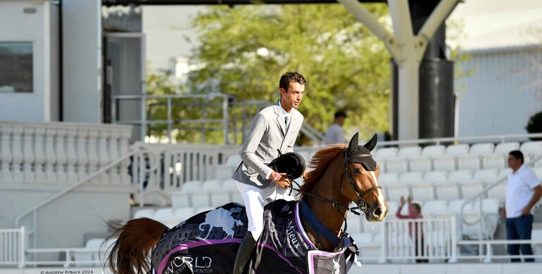 Rene Dittmer and Cody 139 race to victory in CSIO5* $120,000 Florida Coast Equipment Winning Round at Longines League of Nations™ Ocala