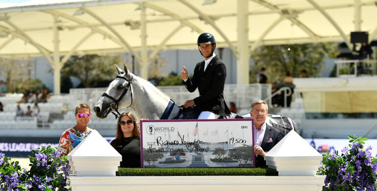 Richard Vogel and Cardentos win CSI2* $65,000 The Dutta Corp. Grand Prix to close out Longines League of Nations™ Ocala