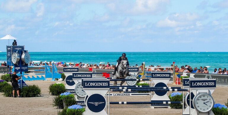 The riders for Longines Global Champions Tour of Miami 2026