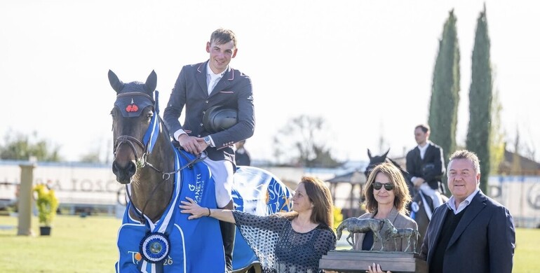 Back at it – Joe Stockdale and Cacharel victorious in Arezzo