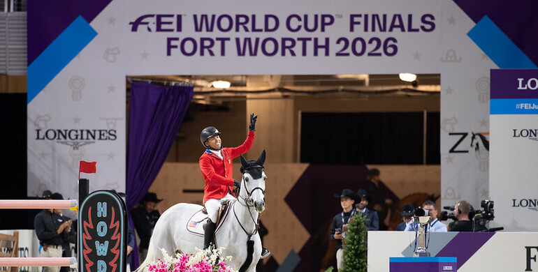 “I just rode her normal round” – Greya takes Kent Farrington one step closer to World Cup glory