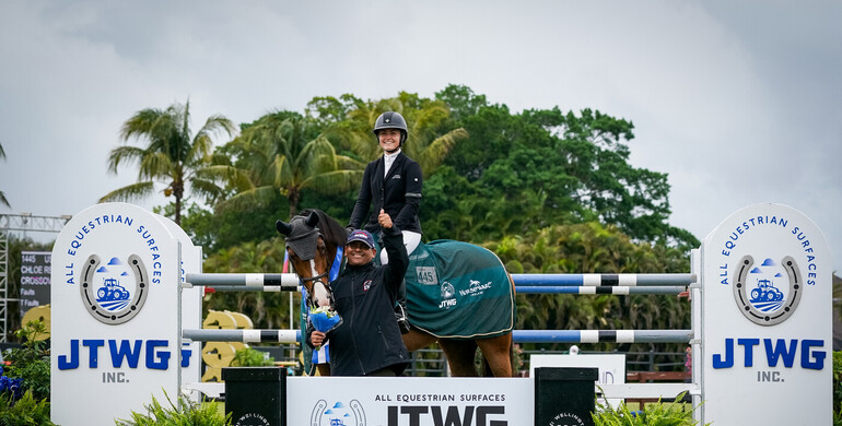 Chloe Reid and Crossover 4 only double-clear to win JTWG, Inc. CSI3* Grand Prix qualifier