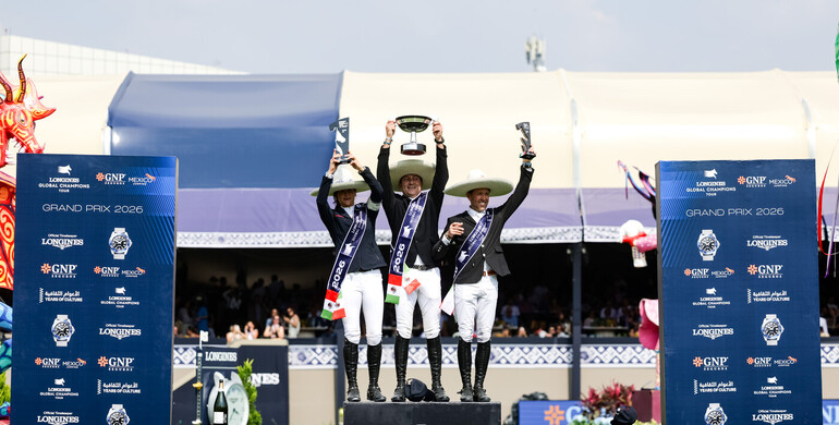 Bucci and Pallieter vd N.Ranch blaze to glory in Longines Global Champions Tour Grand Prix of Mexico