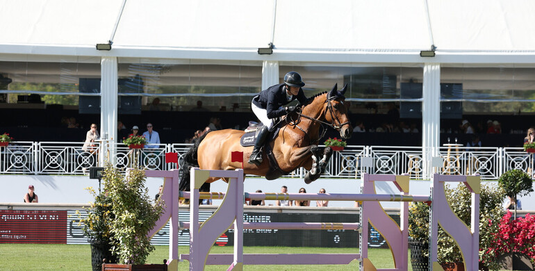 A victorious comeback – Max Kühner and Elektric Blue P best in Friday’s CSI5* 1.55m Prix Normandie Drainage in Fontainebleau