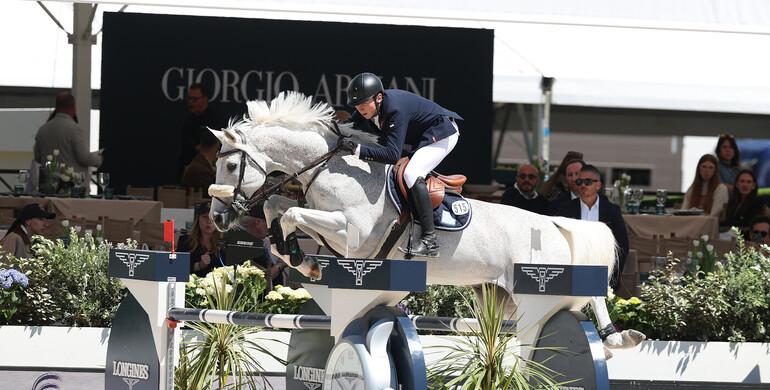 A victorious five-star debut for Andrea Pisani at the Longines Versilia Horse Show