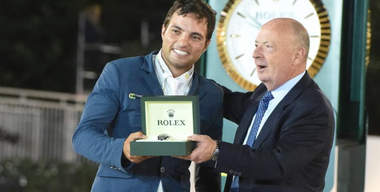 Daniel Bluman's patience pays off for a win in U.S. Open Grand Prix at Rolex Central Park Horse Show