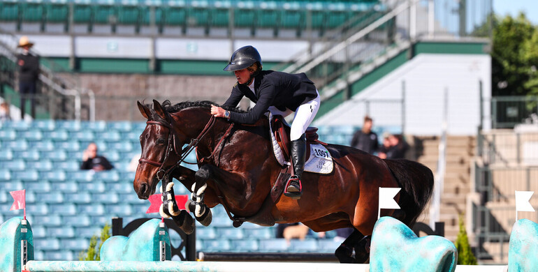 Luxembourg’s Charlotte Bettendorf and Good Girl DK dominate CSI3* $62,500 Spring Classic at Kentucky Spring Horse Show