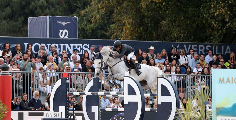 Harrie Smolders and Devino vd Weretherbach Z take the title in Saturday’s CSI5* 1.55m presented by AB Yachts in Lido di Camaiore
