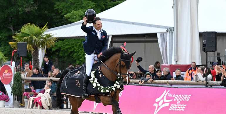 José Maria Larocca Jr. and Finn Lente top the CSI4* 1.55m Grand Prix de la Ville de Bourg-en-Bresse