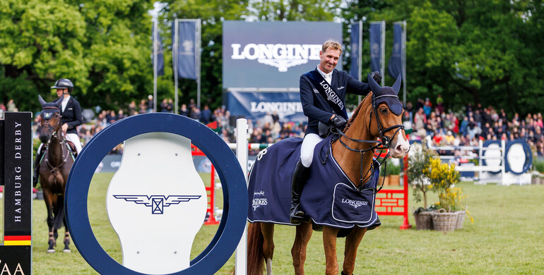 A home win for Andre Thieme and DSP Chakaria in the CSI5* 1.60m Longines Grand Prix of Hamburg