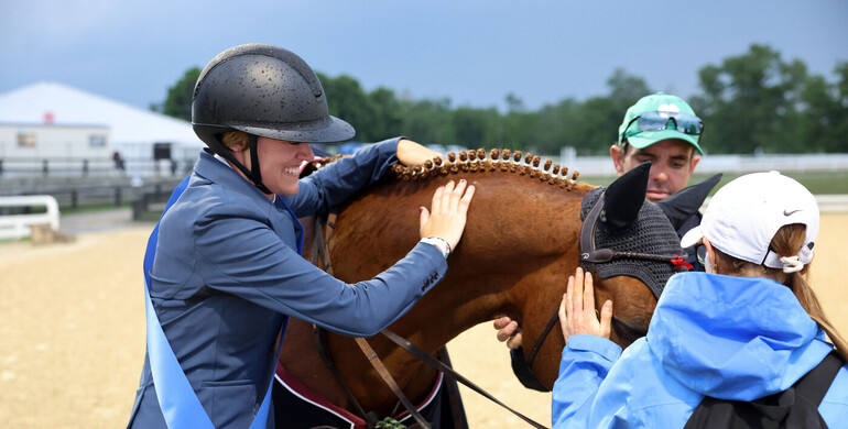Alexandra Worthington and De L’Oiseliere win $125,000 Mary Rena Murphy Grand Prix CSI3* at Kentucky Spring Classic