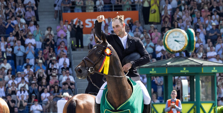One step closer to the Rolex Grand Slam dream – Richard Vogel and United Touch S win the Rolex Grand Prix of Aachen