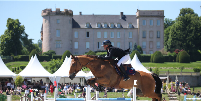 Gregory Cottard and Hold Up de Valeme best in the CSI4* 1.55m Grand Prix of Mâcon