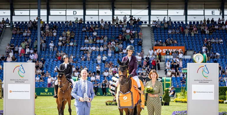 Janika Sprunger and Victory Music Z win the Prize of Handwerk in Aachen