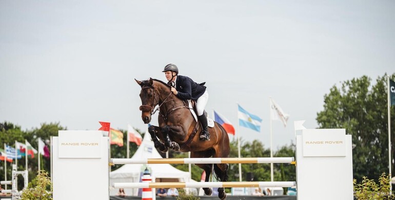 Matthew Sampson and Latte Macchiato best in Saturday’s CSI4* 1.45m presented by Land Rover at Cabourg Classic 2026