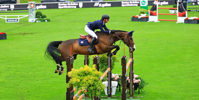 Ben Maher and Ginger-Blue victorious in Thursday’s CSIO5* 1.50m Prize Suttero in St. Gallen