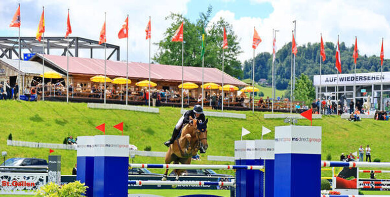 Kevin Staut and Exquis RB win the CSIO5* 1.50m Prize MS Direct Group in St. Gallen
