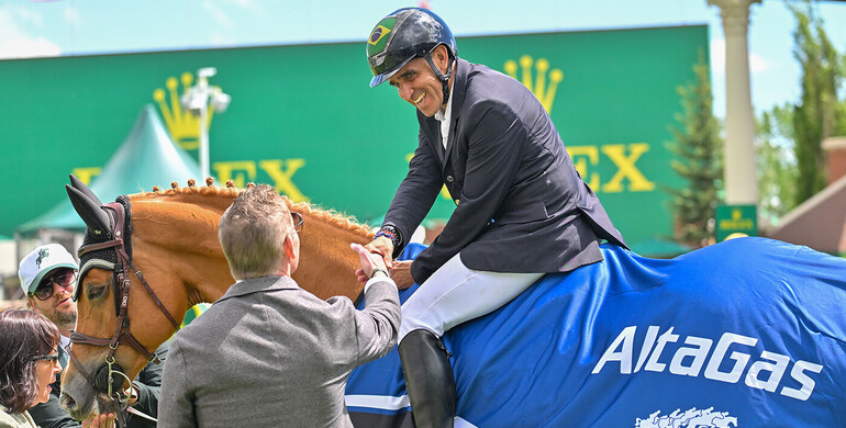 Gabriel de Matos Machado tops international field in AltaGas Cup at Spruce Meadows