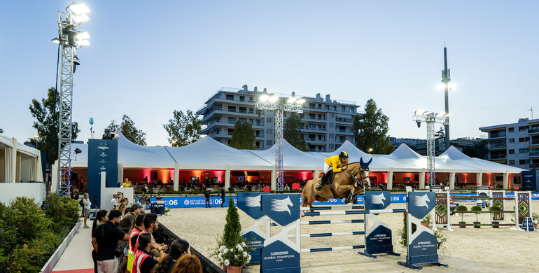 Yuri Mansur and Vitiki rule at Longines Global Champions Tour of Cannes